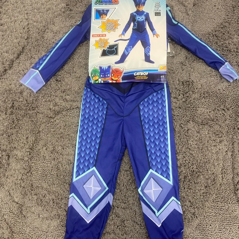 Catboy Blue Toddler Costume - Catboy Costume M (3T-4T)